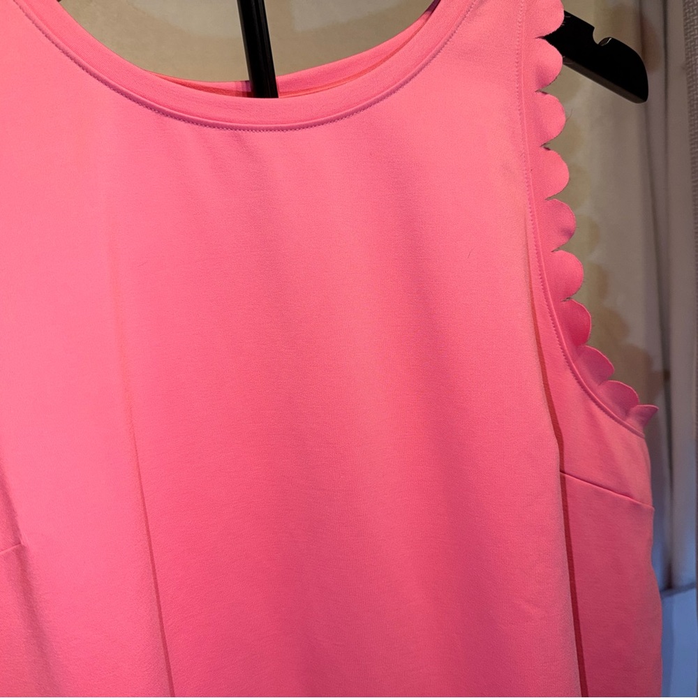 crown & ivy Pink Scallop-Edge Skort and Top Matching Set - Picture 6 of 7